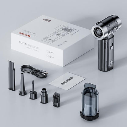 SUITU ST-6686Pro Aspiradora De Coche Alta Potencia 80W Ideal Para Autos