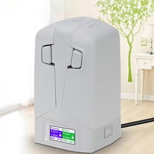 DJI Flip YX DualSlot Vertical Battery Charger Con Pantalla a Color
