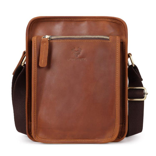 HUMERPAUL MH702 Bolso Bandolera Hombre Cuero Ligero