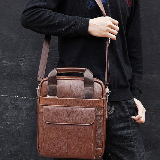 HUMERPAUL HUMH544 Bolso de Hombro Cuero con Cierre Magnético