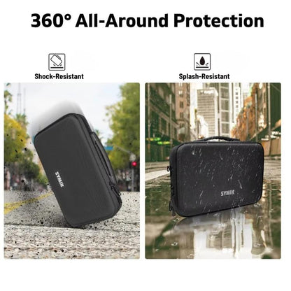 SYMIK Insta360 X5 X4 Funda De Transporte 2 En 1 Para Cámara