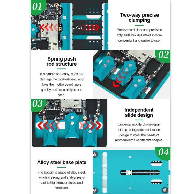 TechFix MBPHT Plataforma Reparación Placas Base Alta Temp