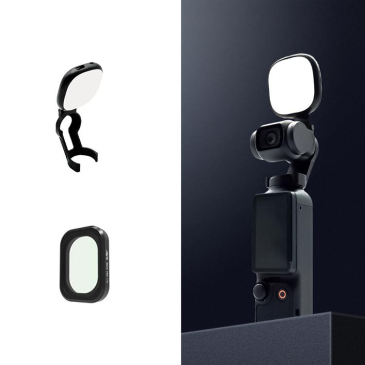 DJI Osmo Pocket 3 JSR Luz de Relleno 3 Colores Ligera