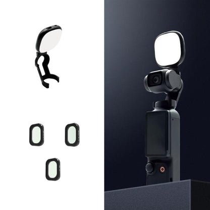 DJI Osmo Pocket 3 JSR Luz de Relleno 3 Colores Ligera