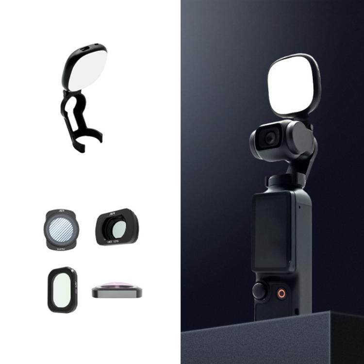 DJI Osmo Pocket 3 JSR Luz de Relleno 3 Colores Ligera