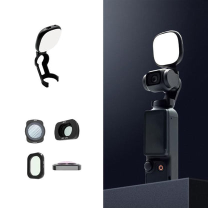 DJI Osmo Pocket 3 JSR Luz de Relleno 3 Colores Ligera