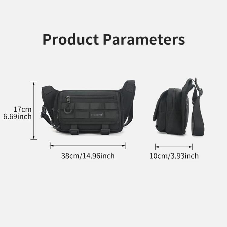 Tigernu Hombre Bolsa de Pecho Impermeable Bandolera