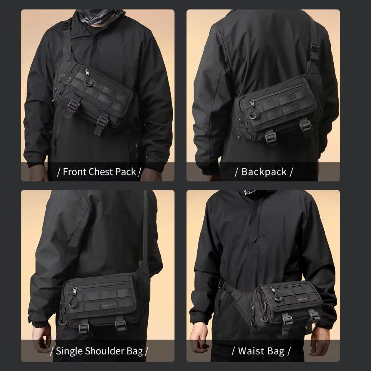 Tigernu Hombre Bolsa de Pecho Impermeable Bandolera