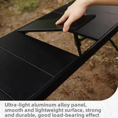 CLS Outdoor Egg Roll Table Camping Aluminio Ultraligero