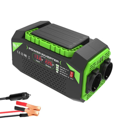 Gurxun Inversor de Onda Pura para Coche Carga USB 25W
