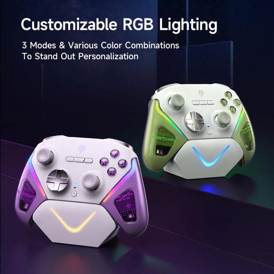 EasySMX D10 Mando Inalámbrico con Joysticks TMR Precisos