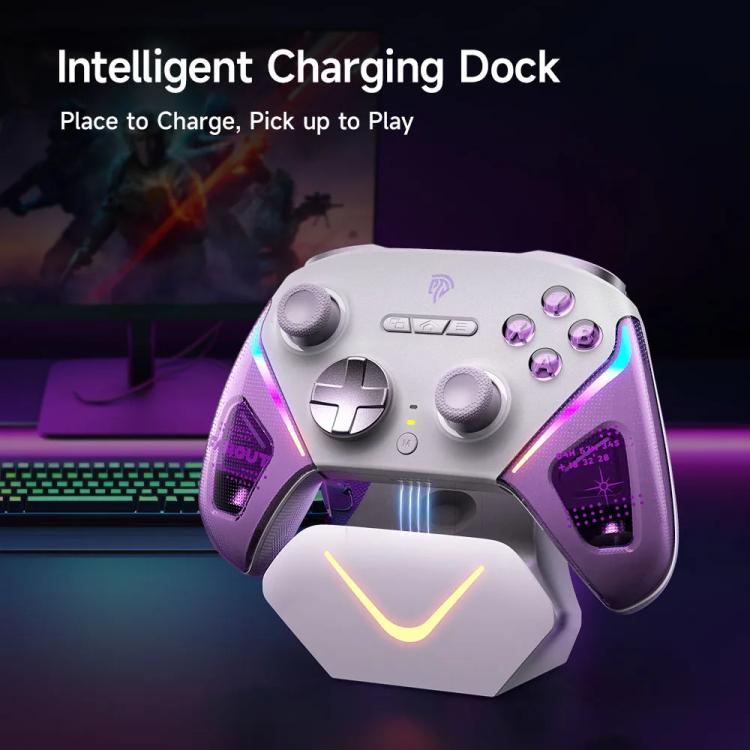 EasySMX D10 Mando Inalámbrico con Joysticks TMR Precisos