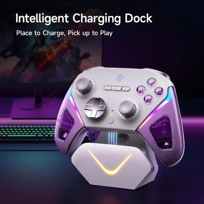 EasySMX D10 Mando Inalámbrico con Joysticks TMR Precisos