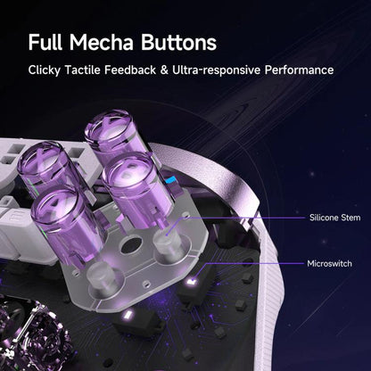 EasySMX D10 Mando Inalámbrico con Joysticks TMR Precisos