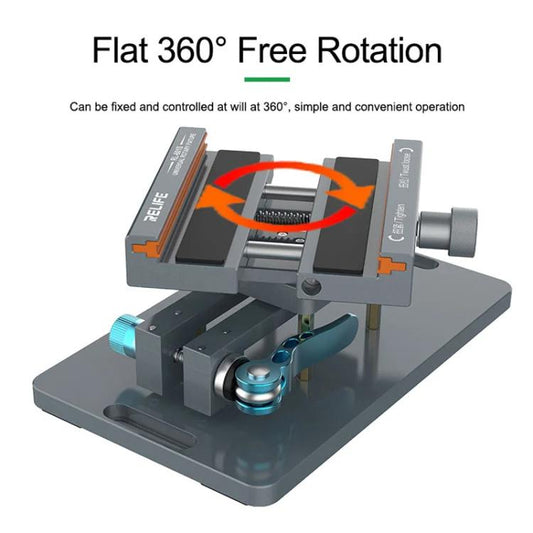 FixTech Soporte Rotatorio 360 Grados Trasera Cristal