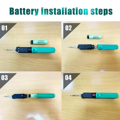 Solix Soldador Inalámbrico 12W Control Tactil Reparación