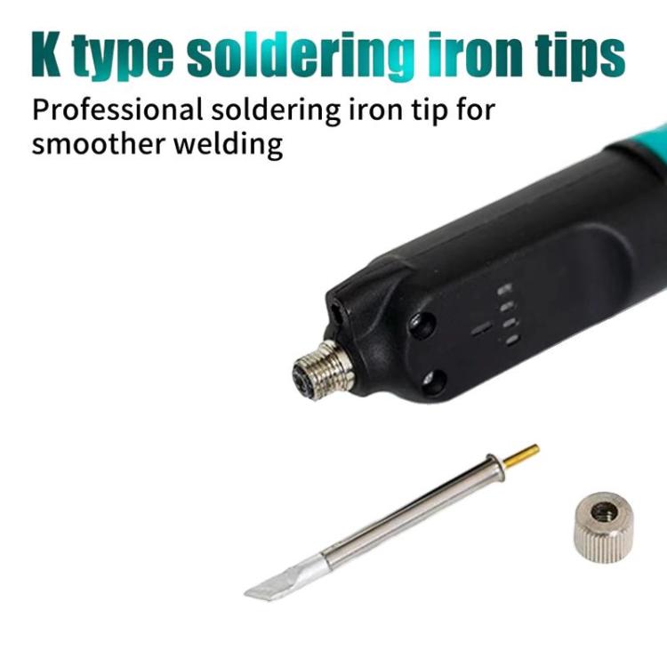 Solix Soldador Inalámbrico 12W Control Tactil Reparación