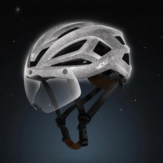 WEST BIKING Casco Ciclismo Unisex Visor Magnético Ligero