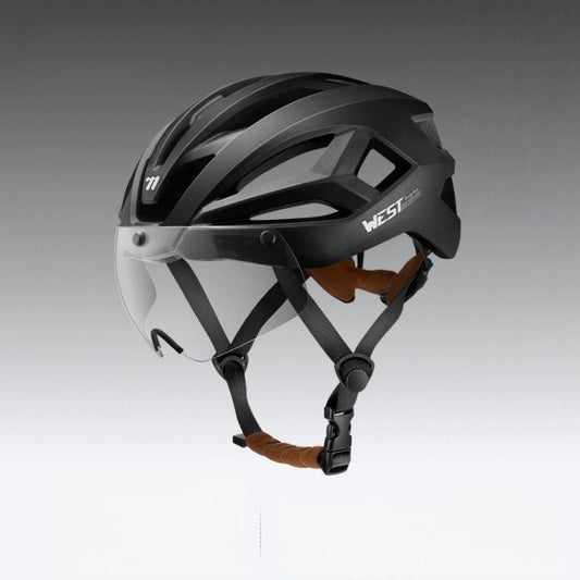 West Biking Casco Ligero Con Visor Magnético Para Bicicleta