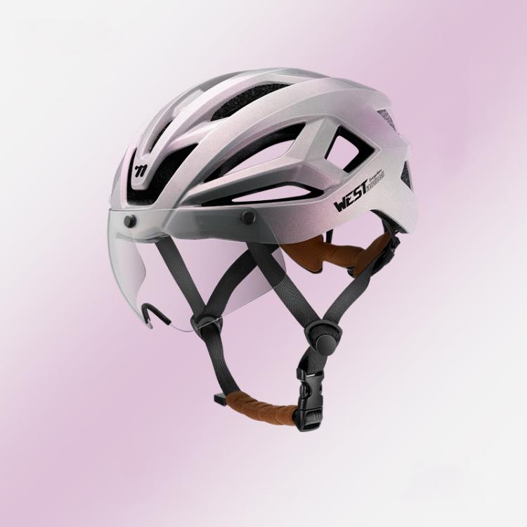 West Biking Casco Ligero Con Visor Magnético Para Bicicleta