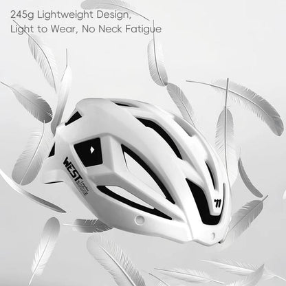 West Biking Casco Ligero Con Visor Magnético Para Bicicleta