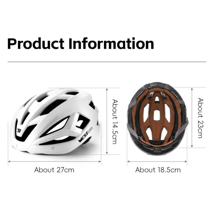 West Biking Casco Ligero Con Visor Magnético Para Bicicleta