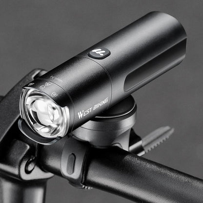 WEST BIKING Faro Bicicleta Recargable Alto Brillo 6Niveles