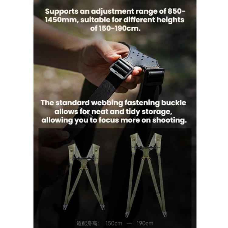 PGYTECH Dual Camera Quick Release Strap Correa de Cámara