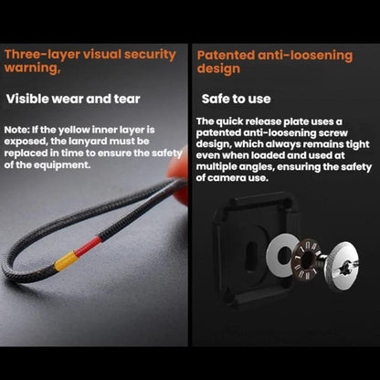 PGYTECH Dual Camera Quick Release Strap Correa de Cámara