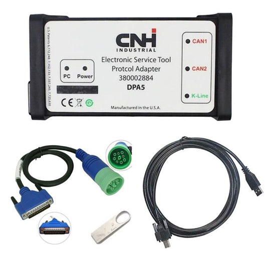 CNH EST V8.6/V9.5 Interfaz Diagnóstico Diesel Agrícola