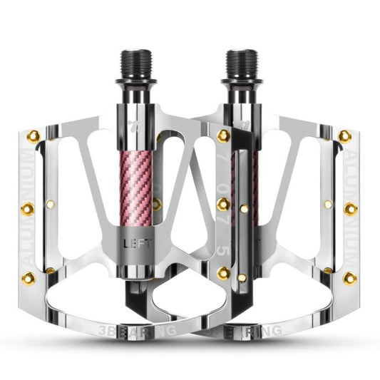 WEST BIKING Pedales Bicicleta Aluminio 3 Rodamientos 14mm