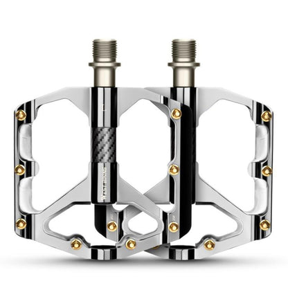 WEST BIKING Pedales Bicicleta Aluminio 3 Rodamientos 14mm