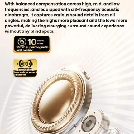 aigo CJ195 Auriculares Bluetooth Conducción Ósea Clip Deportivos