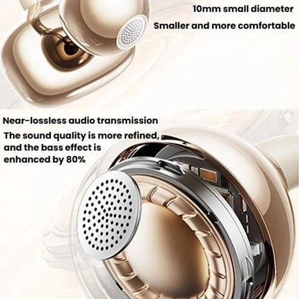 aigo CJ195 Auriculares Bluetooth Conducción Ósea Clip Deportivos
