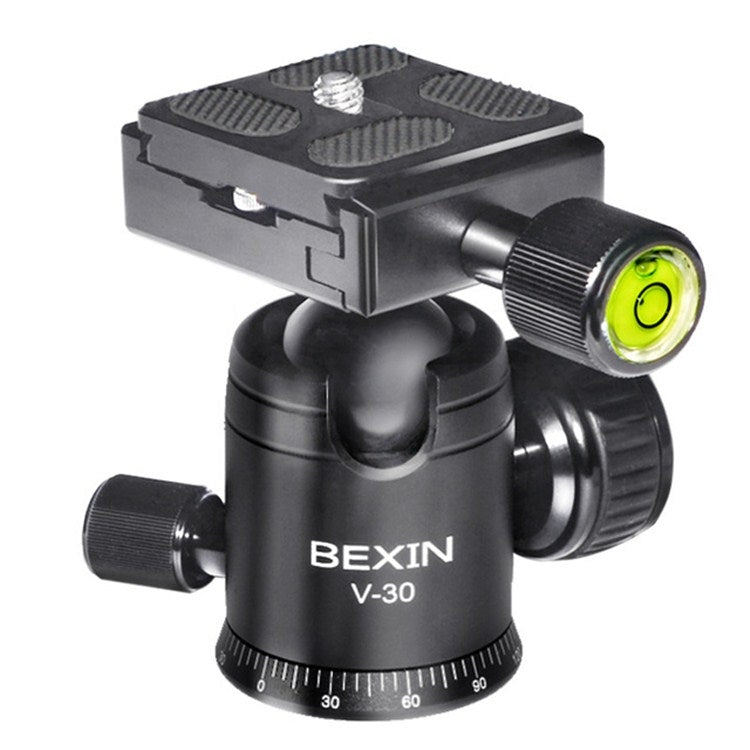 BEXIN Cabeza de Bola 30mm Trípode 360 Grados Fotografía