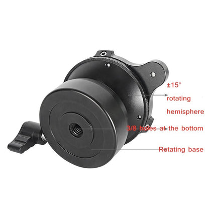 Benxin DY-60N Base Ajuste Horizontal Cámara 15 Grados