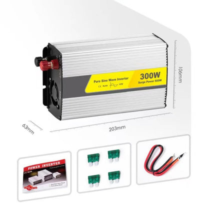 SUVPR DY-LG300S Inversor Automóvil 300W Toma Universal