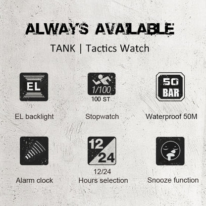 TANK North Edge Reloj Inteligente Deportivo Impermeable