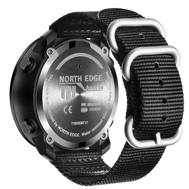 North Edge Reloj Inteligente Multifunción Impermeable 50m