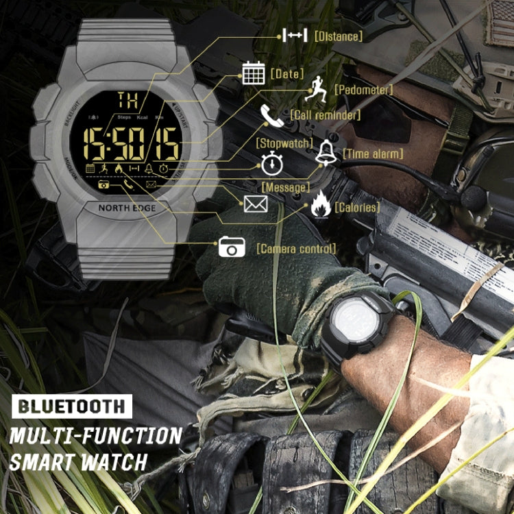 North Edge AK Reloj Inteligente Impermeable 100m Bluetooth