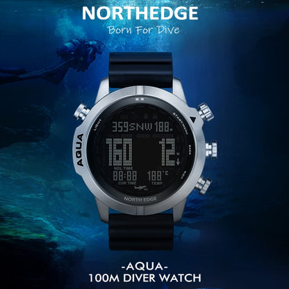 North Edge Aqua Reloj Inteligente Deportivo 100m Buceo Resistente