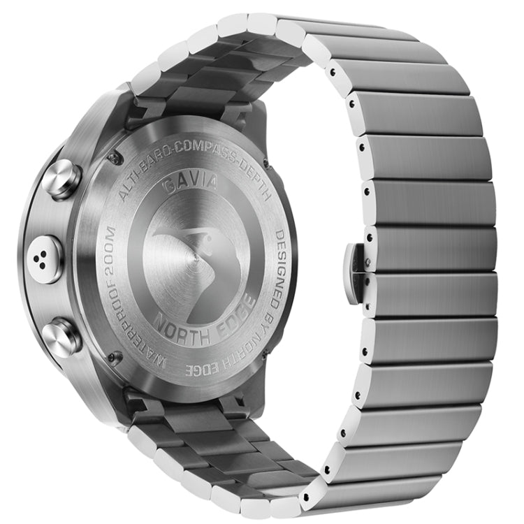 North Edge GAVIA Reloj Inteligente Deportivo 100 m Resistencia Buceo