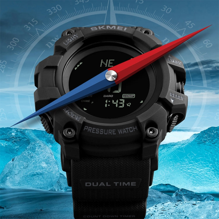 SKMEI 1358 Reloj Deportivo Digital Brújula Portátil