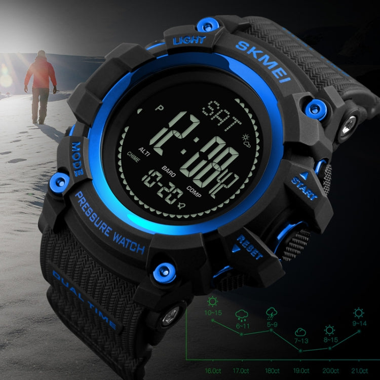 SKMEI 1358 Reloj Deportivo Digital Brújula Portátil