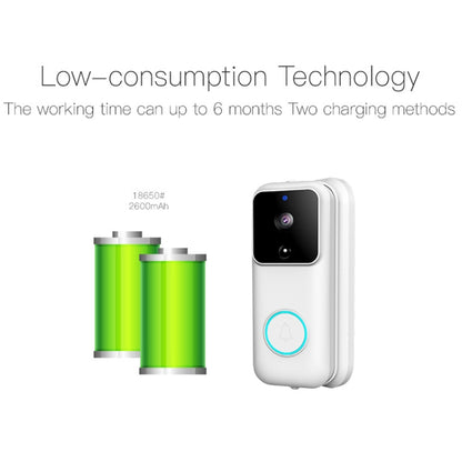 Anytek B60 Video Timbre 720P WiFi 2.4G PIR Minimalista