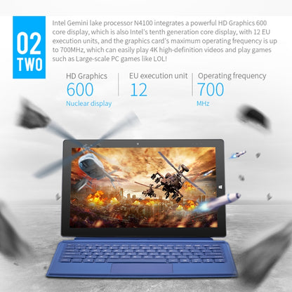 PiPO W11 2 en 1 Tablet PC, 11.6 pulgadas, 8GB+128GB, WiFi 5G