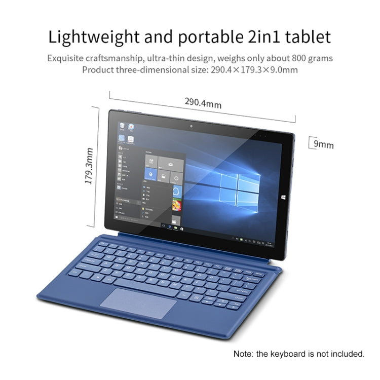 PiPO W11 2 en 1 Tablet PC, 11.6 Pulgadas, 8GB+128GB SSD, Bluetooth 5.1
