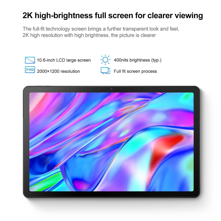 Lenovo Pad 2022 Tablet WiFi 10.6 Pulgadas 6GB+128GB Snapdragon 680