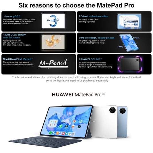 HUAWEI MatePad Pro 11 WiFi GOT-W29 8GB+256GB Snapdragon 870