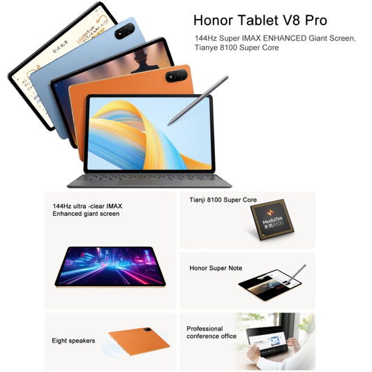 Honor Pad V8 Pro ROD-W09 WiFi, 12.1 Pulgadas, 8GB+256GB, Dimensity 8100